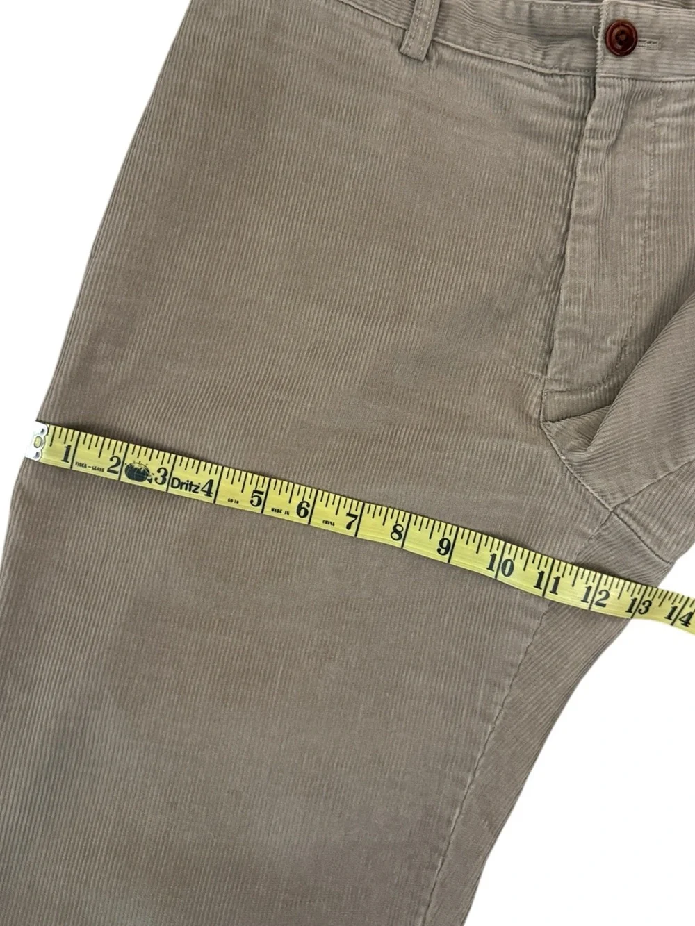 Vineyard Vines Wide Wale Corduroy Club Pants Tan Beige All Cotton 34x34 Shep Ian